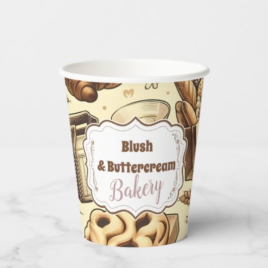Cozy Cottage Baking 紙コップ (裏面)