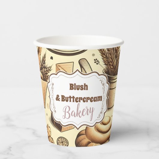 Cozy Cottage Baking 紙コップ (正面)