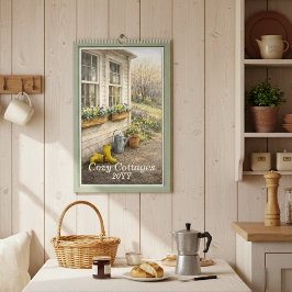 Cozy Cottages 2027 – 水彩カレンダー カレンダー