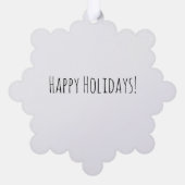 Cozy Couple Ornament オーナメントカード (裏面)