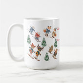 Cozy Critters Skiing Mug コーヒーマグカップ (左)