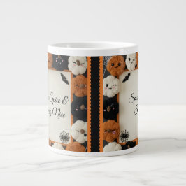 Cozy Crochet Pumpkin Halloween Coffee Mug ジャンボコーヒーマグカップ