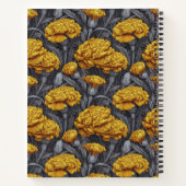 Cozy Custom Carnation Accent Mountain Wedding ノートブック (裏面)