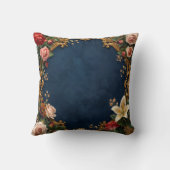 Cozy Custom Throw Pillow 16x16 クッション (裏面)