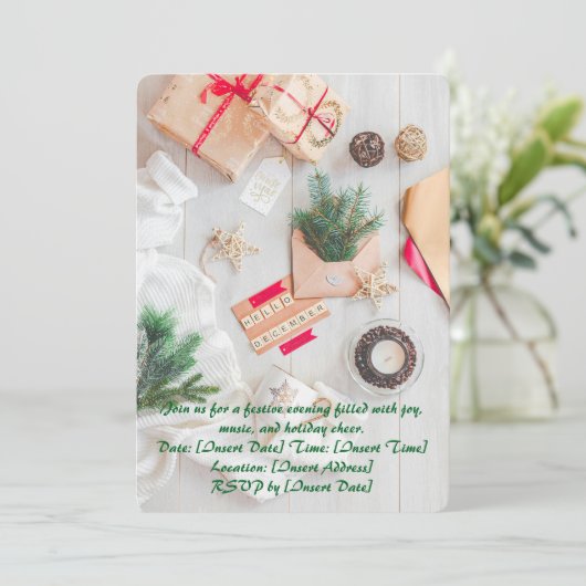 Cozy December 招待状 (スタンド正面)