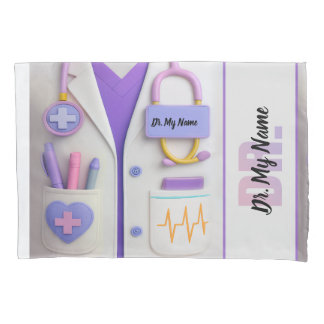 Cozy Doctor Blanket – Heart & Healing Design 枕カバー