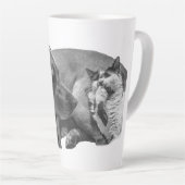 Cozy Duo, Soft Shaded カフェラテマグ (右アングル)