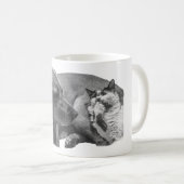 Cozy Duo, Soft Shaded コーヒーマグカップ (正面右)