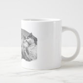 Cozy Duo, Soft Shaded ジャンボコーヒーマグカップ (右)