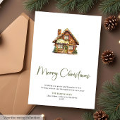 Cozy Editable Script Font Christmas Greeting Card シーズンカード