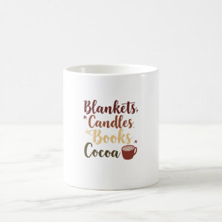 Cozy Fall Checklist Mug | Blankets Candles Cocoa コーヒーマグカップ