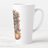 Cozy Fall Library Coffee Tasse — Book Nook  カフェラテマグ (右)