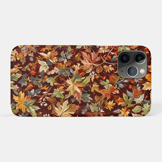 Cozy Fall Phone Case Case-Mate iPhoneケース (裏面(横))