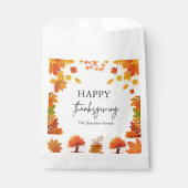 Cozy Fall Thanksgiving Dinner Party フェイバーバッグ (正面)