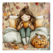 Cozy Fall Themed Acrylic Wall Art