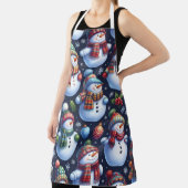 Cozy Festive Snowman エプロン (インサイチュ)