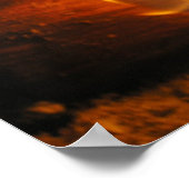 Cozy Fire Poster ポスター (角)