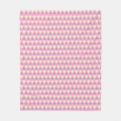 Cozy Fleece Blanket  Modern Geometric Pattern フリースブランケット (正面)