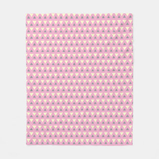 Cozy Fleece Blanket  Modern Geometric Pattern フリースブランケット
