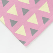 Cozy Fleece Blanket  Modern Geometric Pattern フリースブランケット (角)