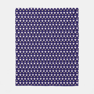 Cozy Fleece Blanket  Modern Geometric Pattern フリースブランケット