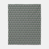 Cozy Fleece Blanket  Modern Geometric Pattern フリースブランケット (正面)