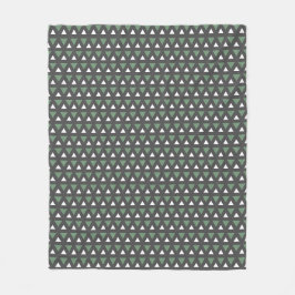 Cozy Fleece Blanket  Modern Geometric Pattern フリースブランケット