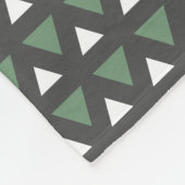 Cozy Fleece Blanket  Modern Geometric Pattern フリースブランケット (角)
