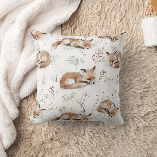 Cozy Foxes  クッション (ブランケット)