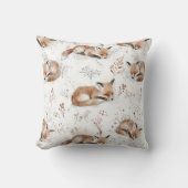 Cozy Foxes  クッション (正面)