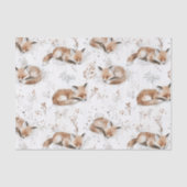 Cozy Foxes Christmas 薄葉紙 (正面)