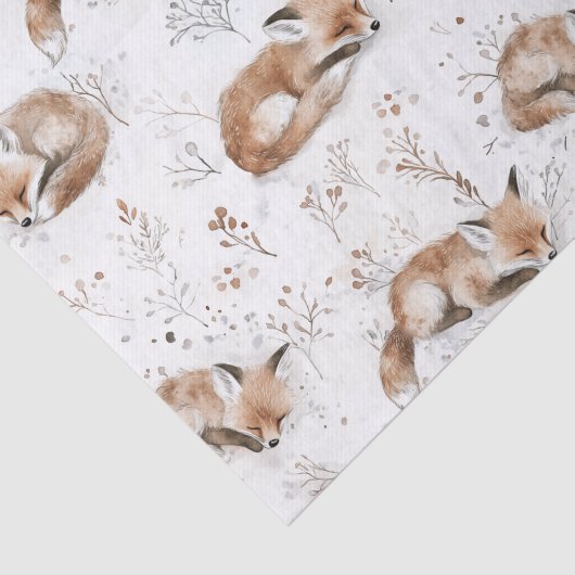 Cozy Foxes Christmas 薄葉紙 (詳細)