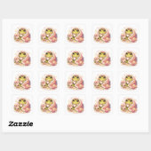 Cozy Frog Aesthetic Sticker スクエアシール (シート)