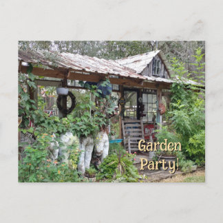 Cozy Garden Rest Relax She Shed Nook Porch Party ポストカード