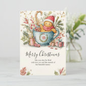 Cozy Gingerbread Holiday Delight シーズンカード (スタンド正面)