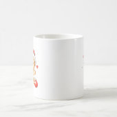 Cozy Gingerbread Man Hug | Festive Holiday Mug コーヒーマグカップ (中央)
