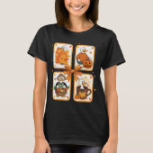 Cozy Goose Pumpkin Fall Autumn Thanksgiving  Tシャツ (正面)