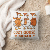 Cozy Goose Squad Autumn クッション (ブランケット)