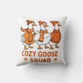 Cozy Goose Squad Autumn クッション (裏面)