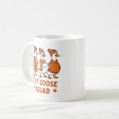 Cozy Goose Squad Autumn Aesthetic Mug コーヒーマグカップ (正面左)