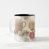 Cozy Grandma's Kitchen Mug ツートーンマグカップ (正面左)