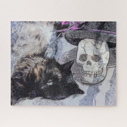 Cozy Halloween ジグソーパズル (横)