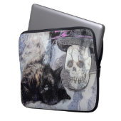 Cozy Halloween ラップトップスリーブ (正面左)