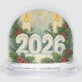 cozy happy new year snow globe (裏面)
