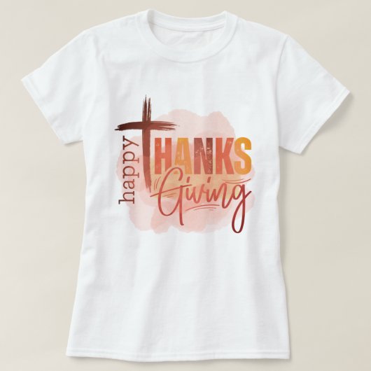 Cozy Happy Thanksgiving Sweatshirt for Fall Tシャツ (デザイン正面)