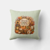Cozy Harvest Pumpkin / Cosecha Acogedora クッション (裏面)