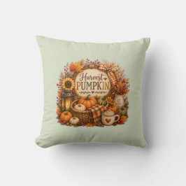 Cozy Harvest Pumpkin / Cosecha Acogedora クッション