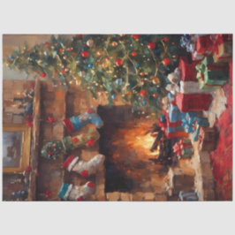 Cozy Hearth & Holiday Glow Christmas Decoupage  薄葉紙