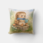 Cozy Hedgehog Kids Room & Nursery クッション (正面)