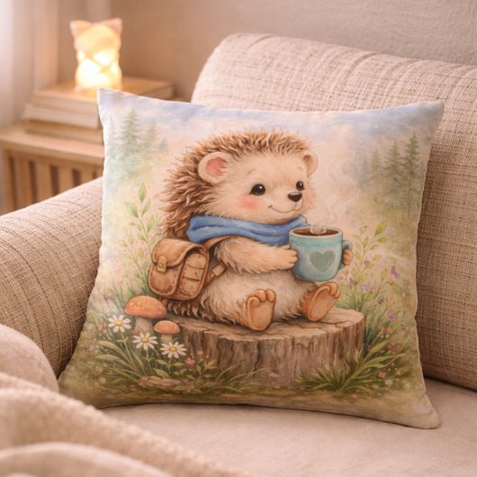 Cozy Hedgehog Kids Room & Nursery クッション